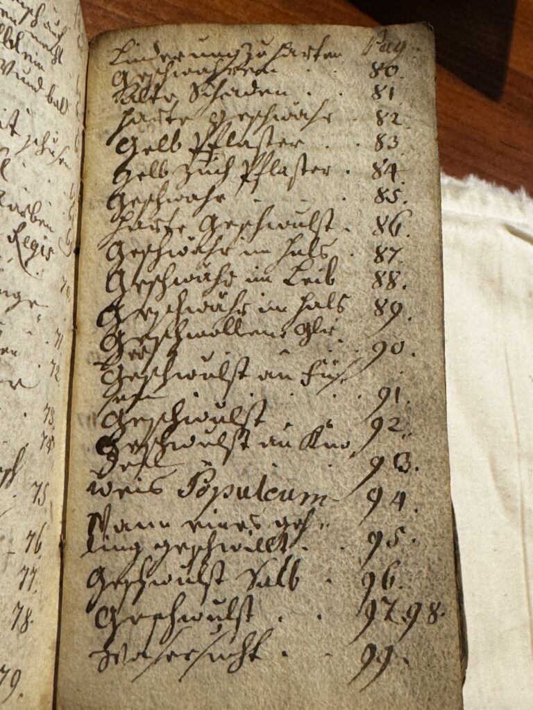 Image of a page with text