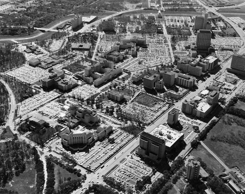 Aerial Photograph of Texas Medical Center, 1972