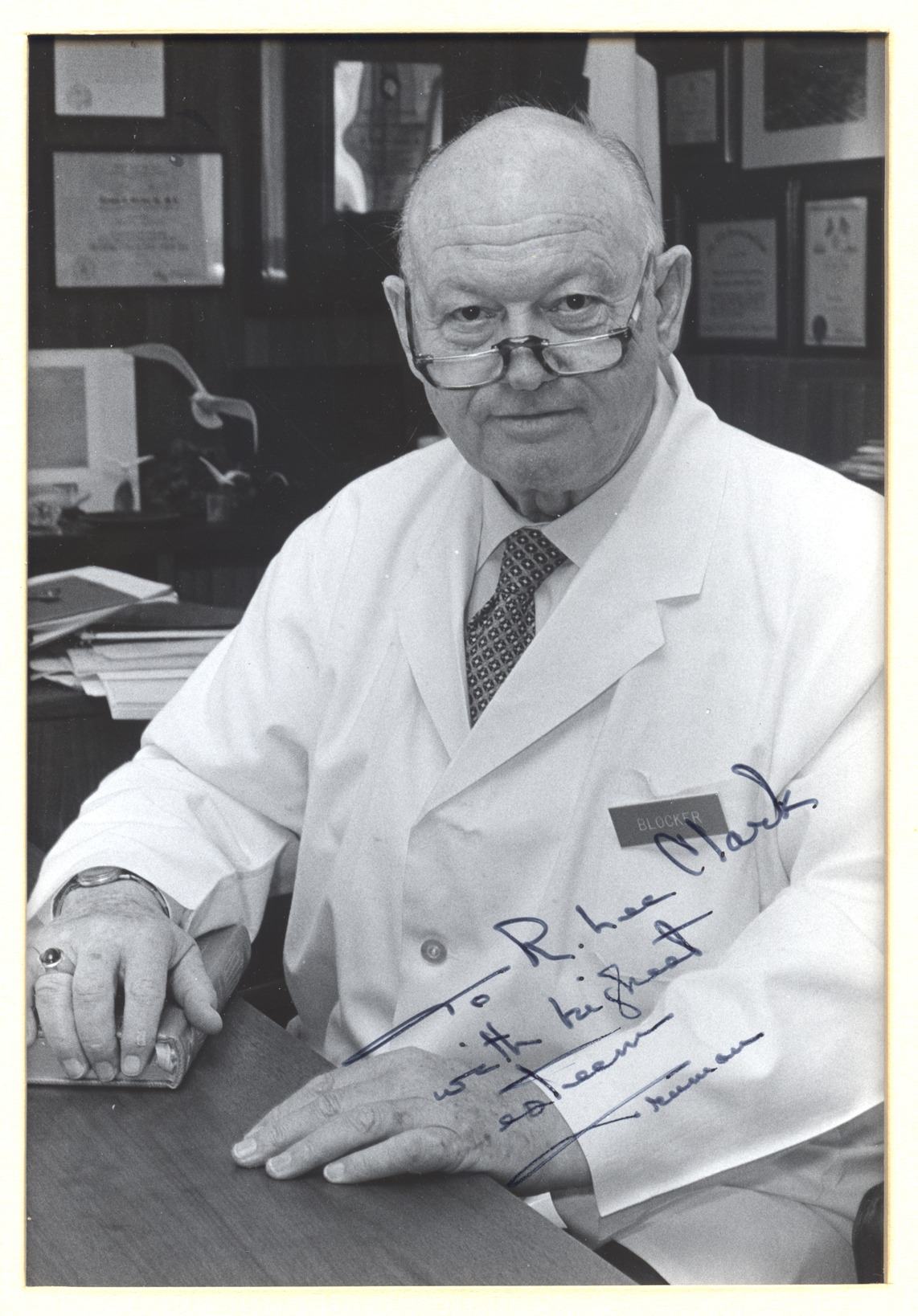 Truman Blocker, circa 1980 (MS070 Series XIV, Box 1, folder 23)