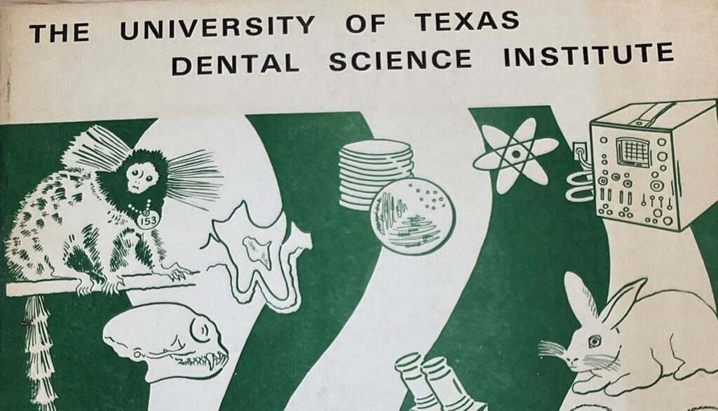 [Cover page. Report of the Director, 1969-1973, Box 30, Folder 14, IC 009 University of Texas Dental Branch records, McGovern Historical Center, Texas Medical Center Library]
