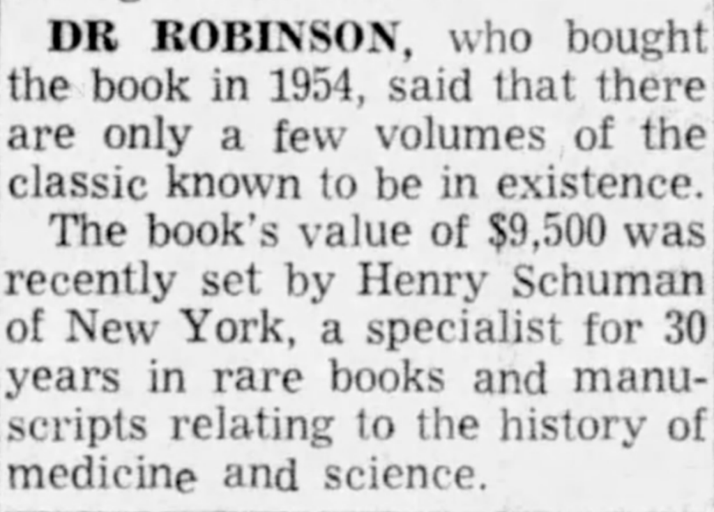 Screenshot of Newspaper Article