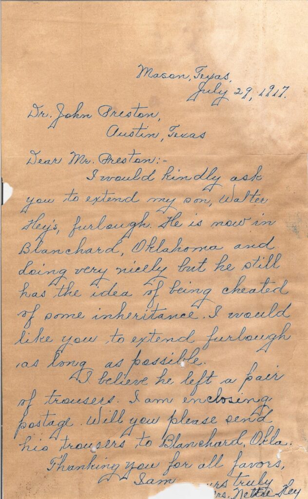 Letter of Inquiry 