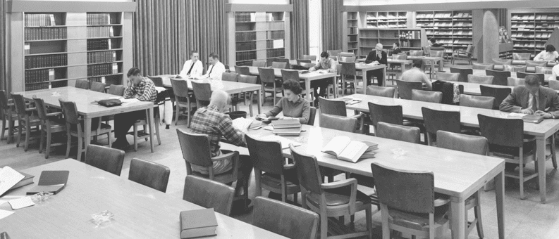 Historical photo of The TMC Library