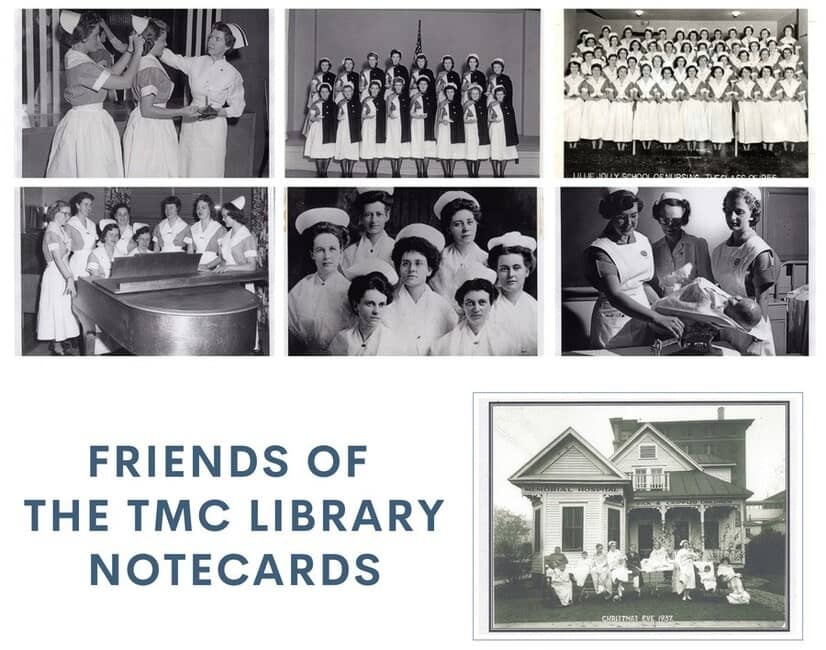 Friends of TMC Library Notecard collage
