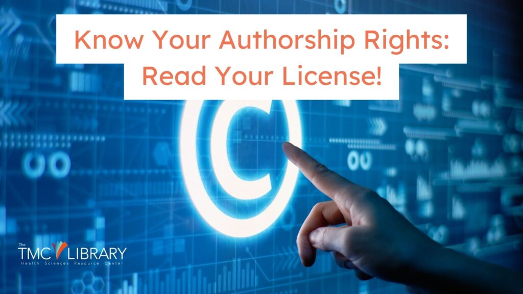 Know Your Authorship Rights