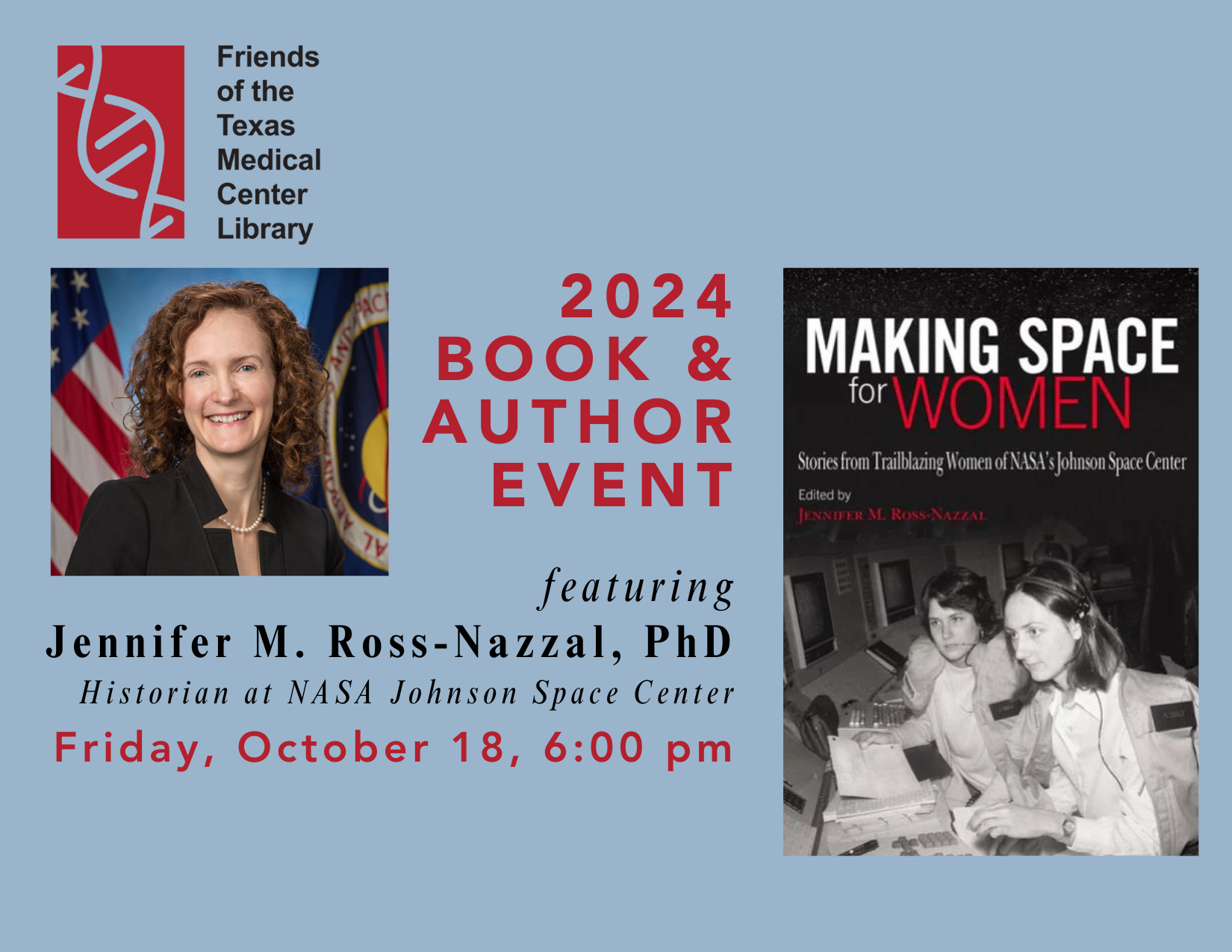 2024 Book and Author Event Featuring Jennifer, M. Ross-Nazzal, PhD