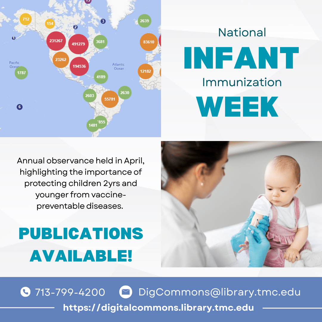 National Infant Immunization Week (NIIW) is annually held in April, which highlights how vital it is to protect children two years and younger from vaccine-preventable diseases. This year this week is held from April 21-28, 2025.