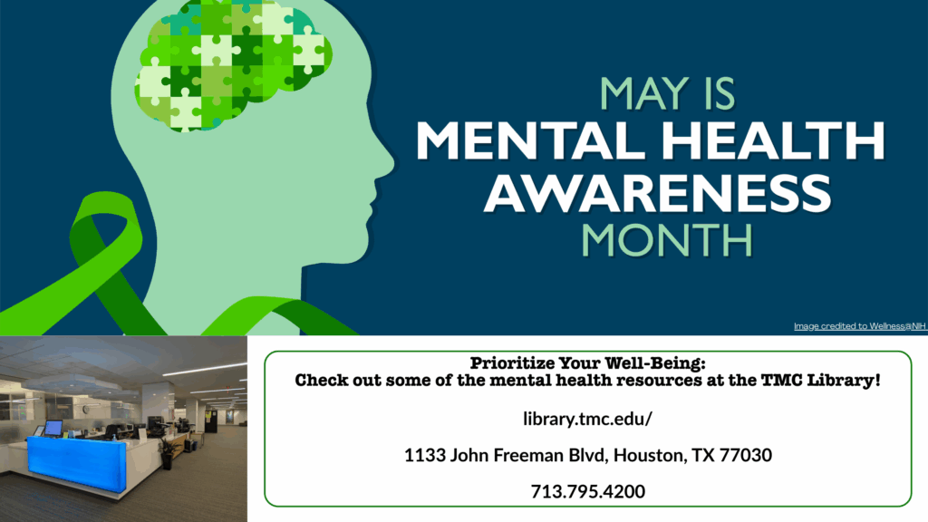 May is Mental Health Awareness Month
