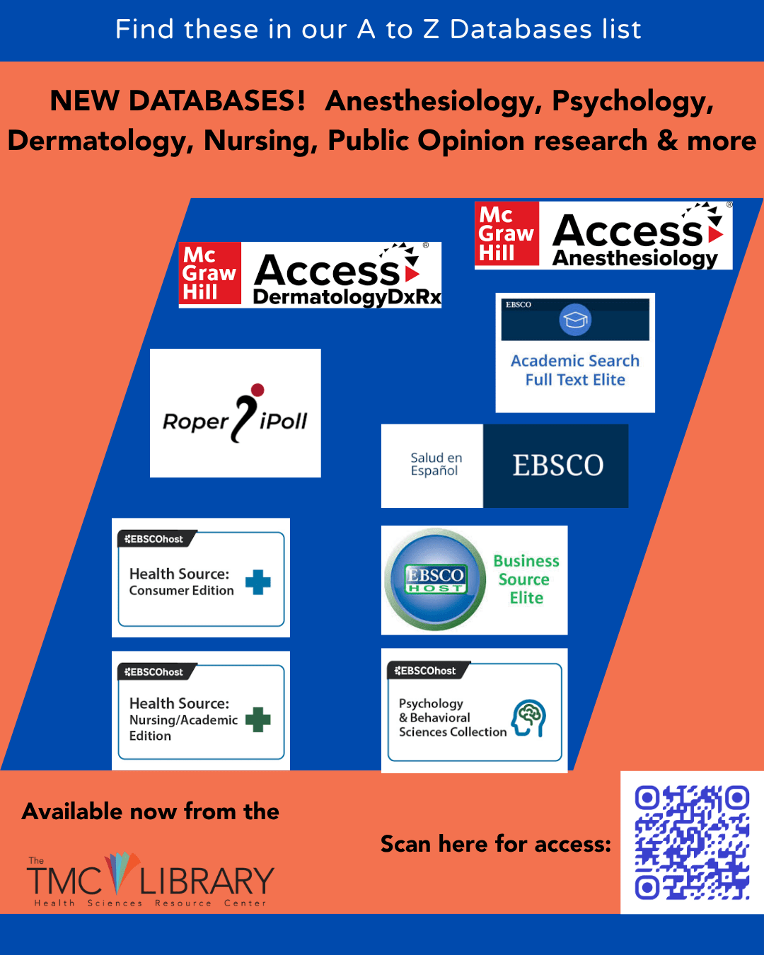 New Databases for Our Users!