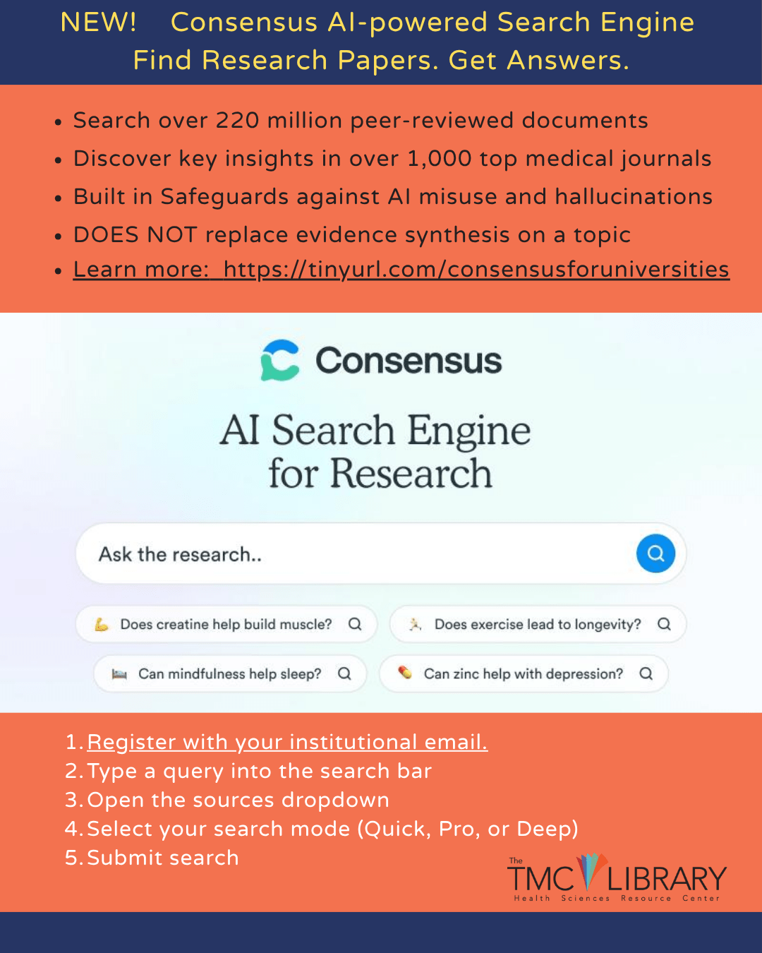 AI Research is Here! Try Consensus!
