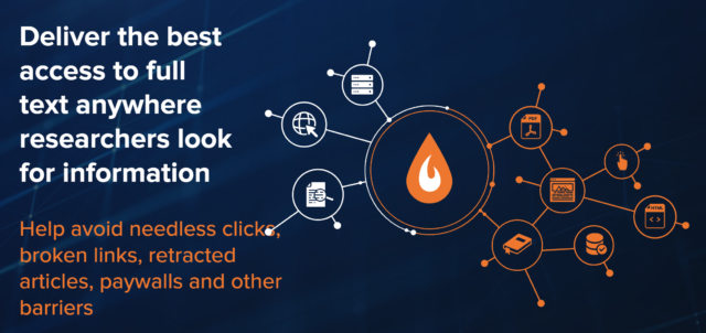 Deliver the best access to full text anywhere researchers look for information.
